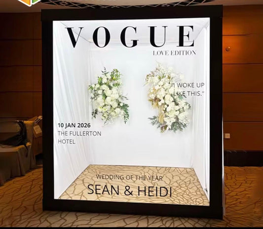 Vogue Magazine Photo Booth Rental